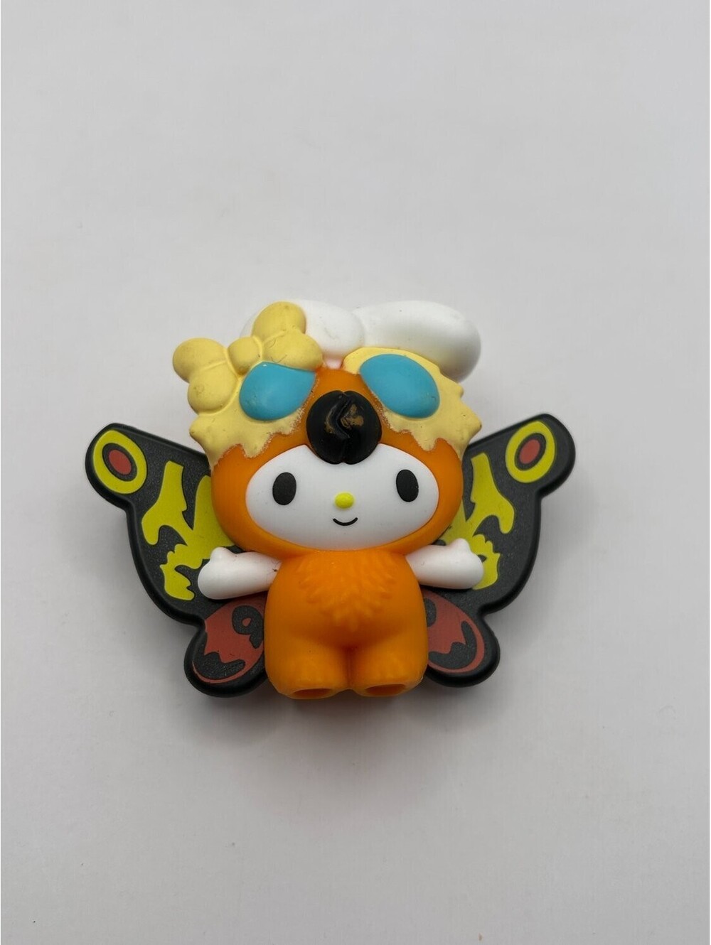 McDonald's Godzilla X Sanrio Characters Mothra My Melody Toy Figure Orange